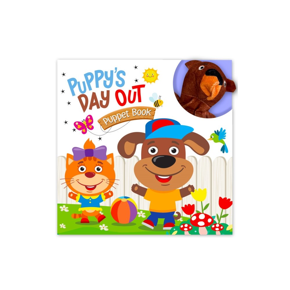 Hello Friend Finger Puppet Board Book: Puppy'S Day Out- Story Board Book With Finger Puppet For Children (häftad, eng)
