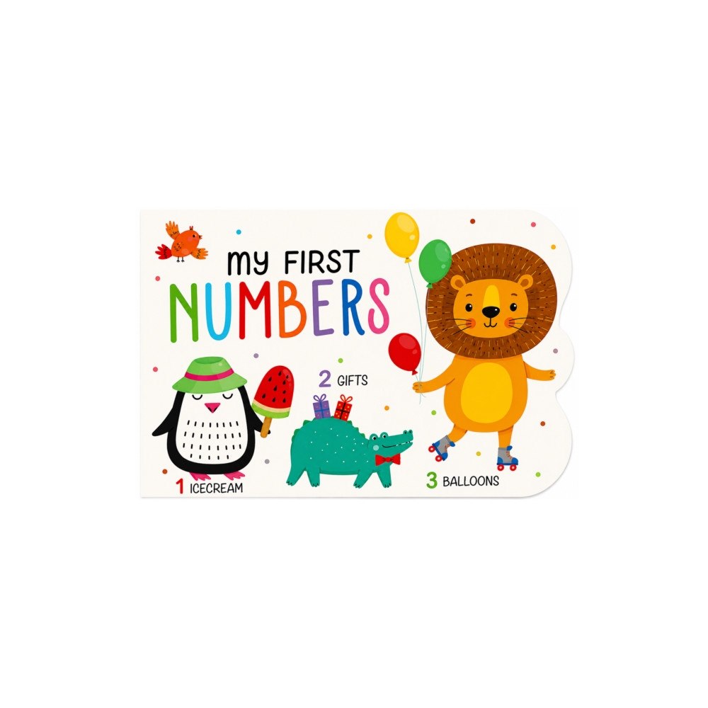 Hello Friend My First Numbers-Board Book (häftad, eng)