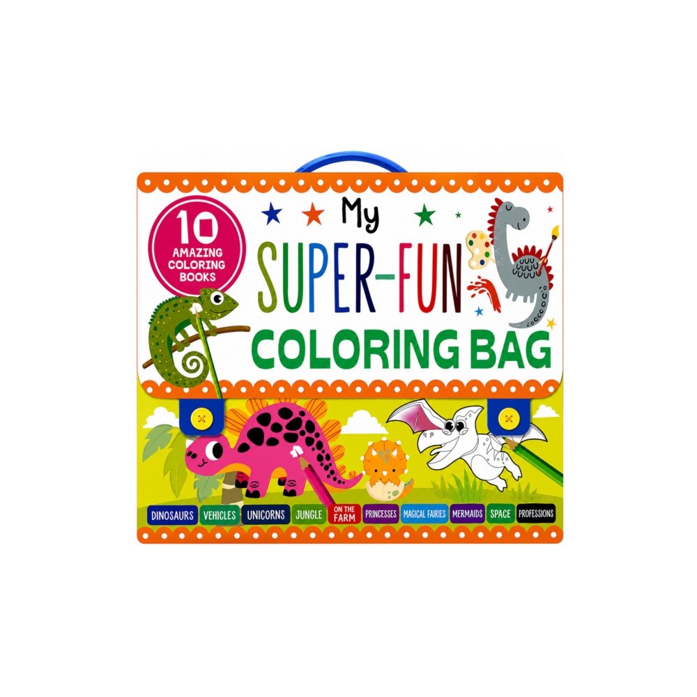 Hello Friend My First 10 Colouring Activity Books Boxset For Kids, Children And Toddlers - Animal, Farm, Space, Dinosaur, Vehicles, U...