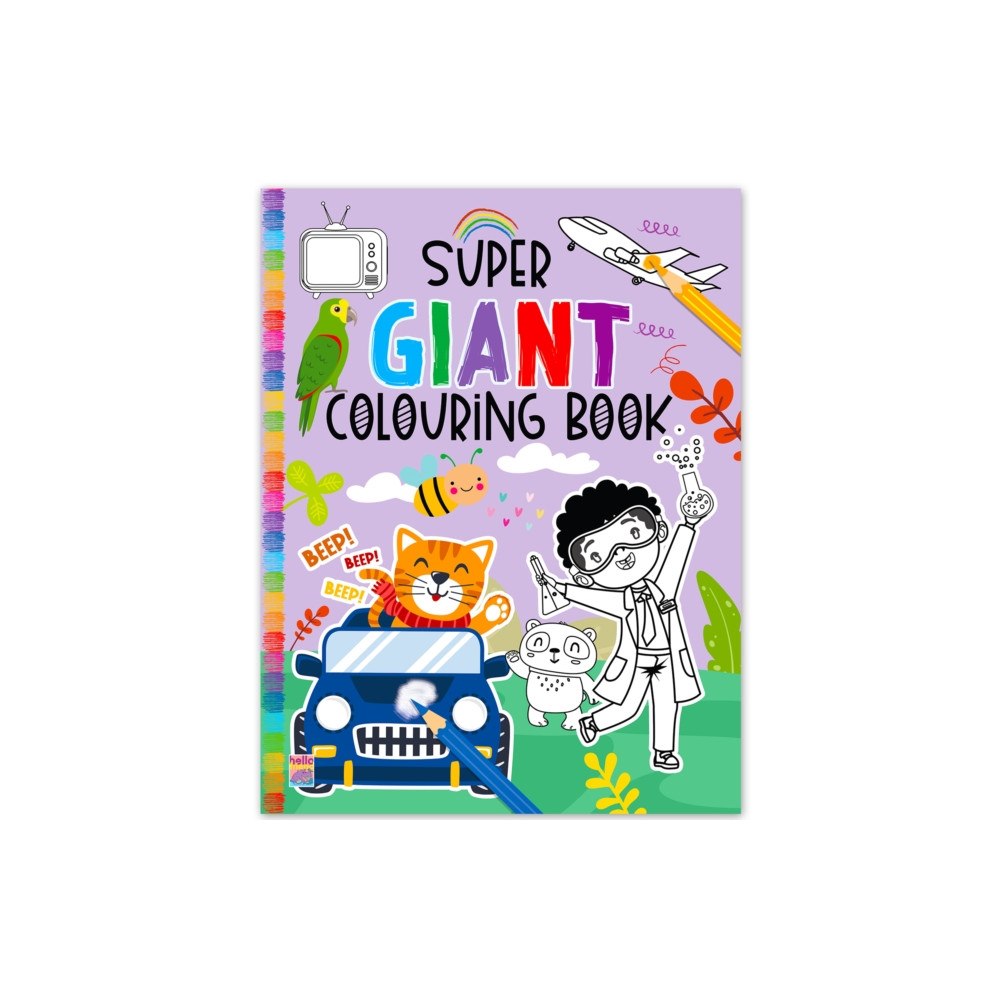 Hello Friend Super Giant Colouring Book (häftad, eng)