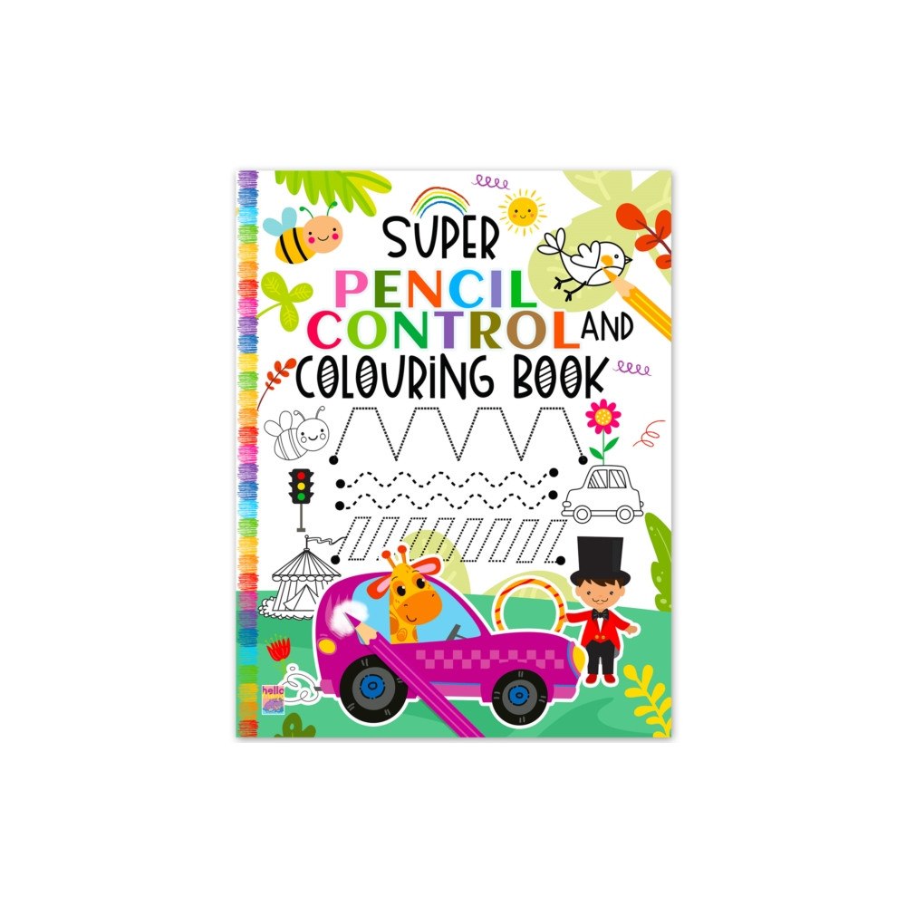 Hello Friend Super Pencil Control And Colouring Book (häftad, eng)