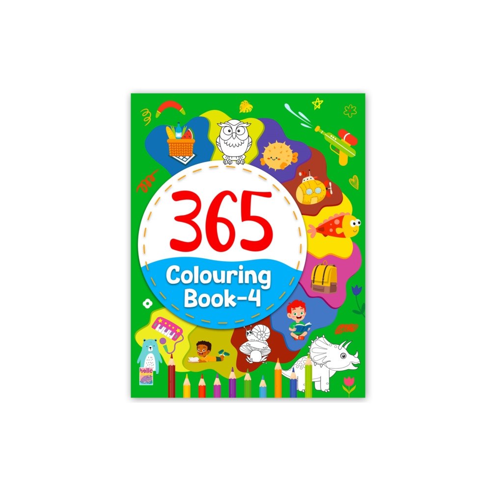Hello Friend 365 Colouring Book-4 (häftad, eng)