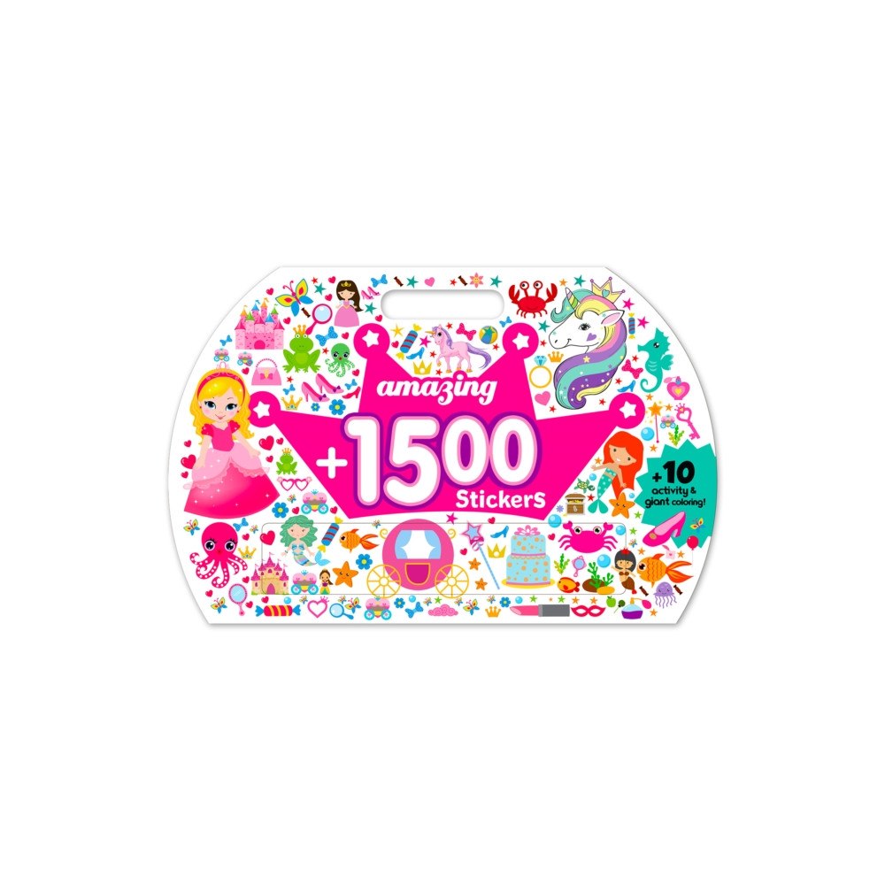 Hello Friend Amazing 1500+ Stickers & Activity (Princess) (häftad, eng)
