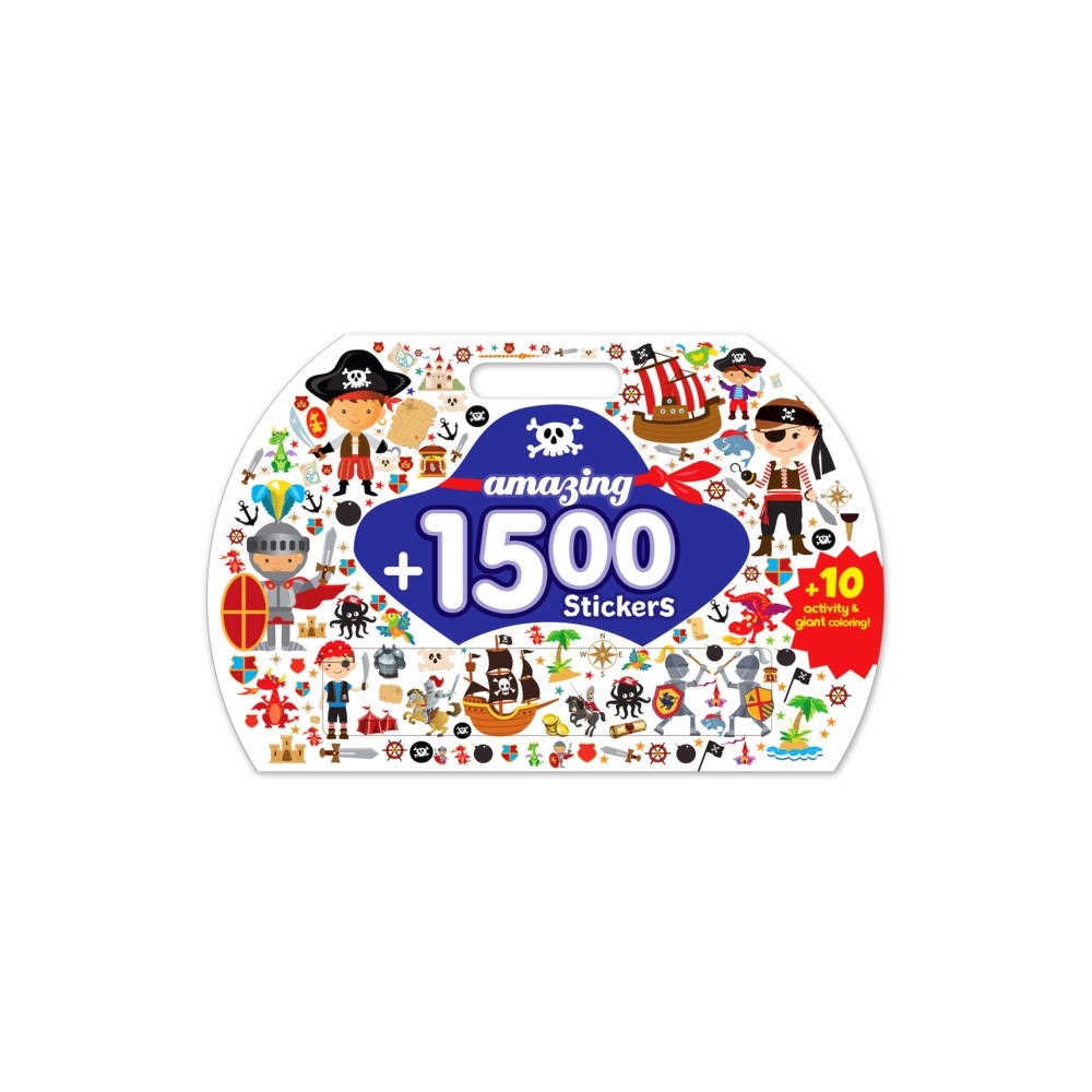 Hello Friend Amazing 1500+ Stickers & Activity (Pirates) (häftad, eng)