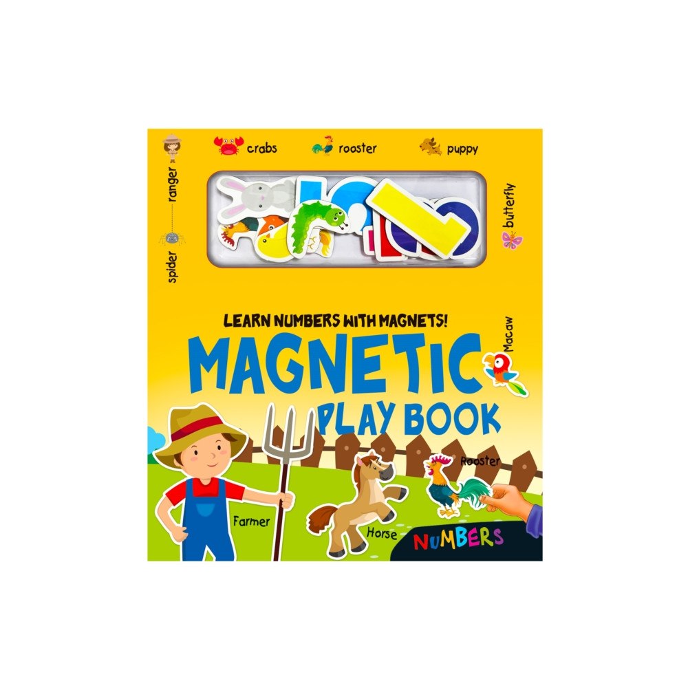 Hello Friend Learn Numbers - Magnetic Play Book (häftad, eng)