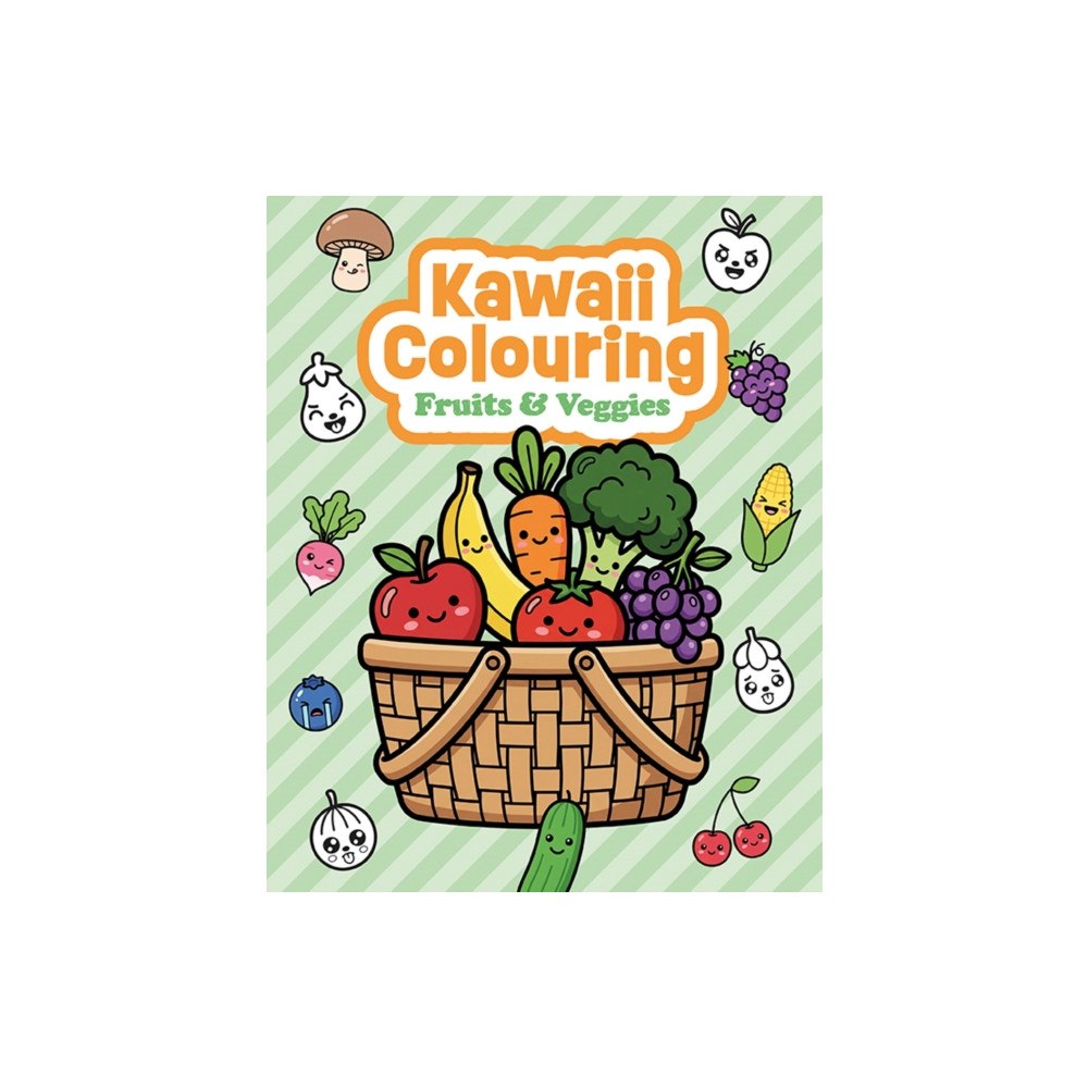 GMC Publications Kawaii Colouring: Fruits & Veggies (häftad, eng)