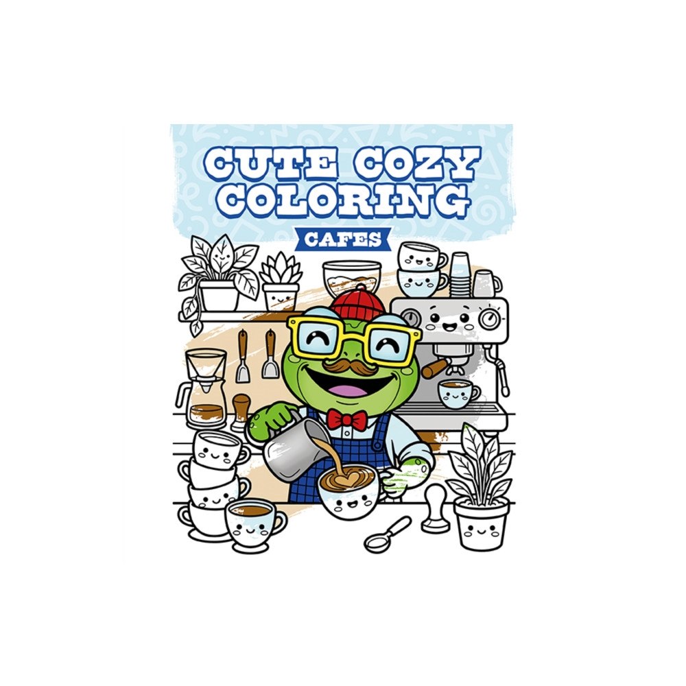 GMC Publications Cute Cozy Coloring: Cafes (häftad, eng)
