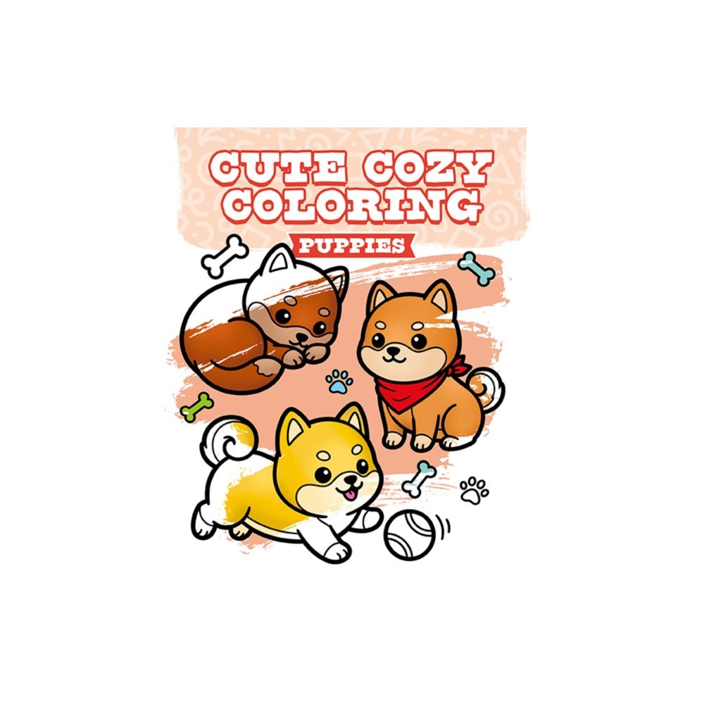 GMC Publications Cute Cozy Coloring: Puppies (häftad, eng)