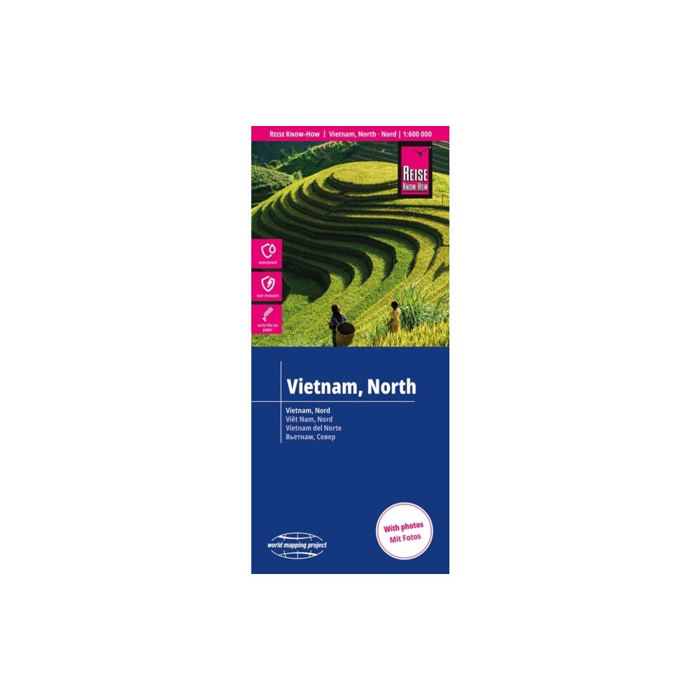 Reise Know-How Verlag Peter Rump GmbH Vietnam North (1:600.000)