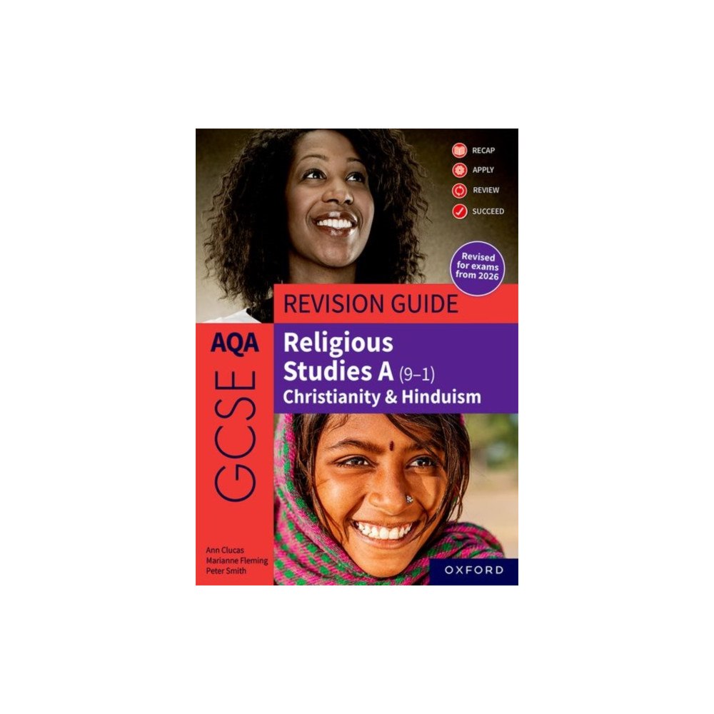Oxford University Press AQA GCSE Religious Studies A (9-1): Christianity & Hinduism Revision Guide (häftad, eng)