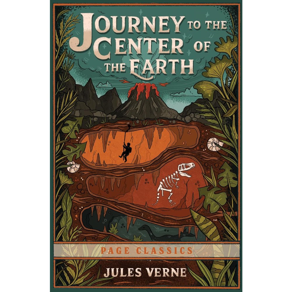 Jules Verne Journey to the Center of the Earth (häftad, eng)