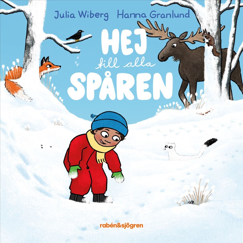 Julia Wiberg Hej till alla spåren (bok, board book)