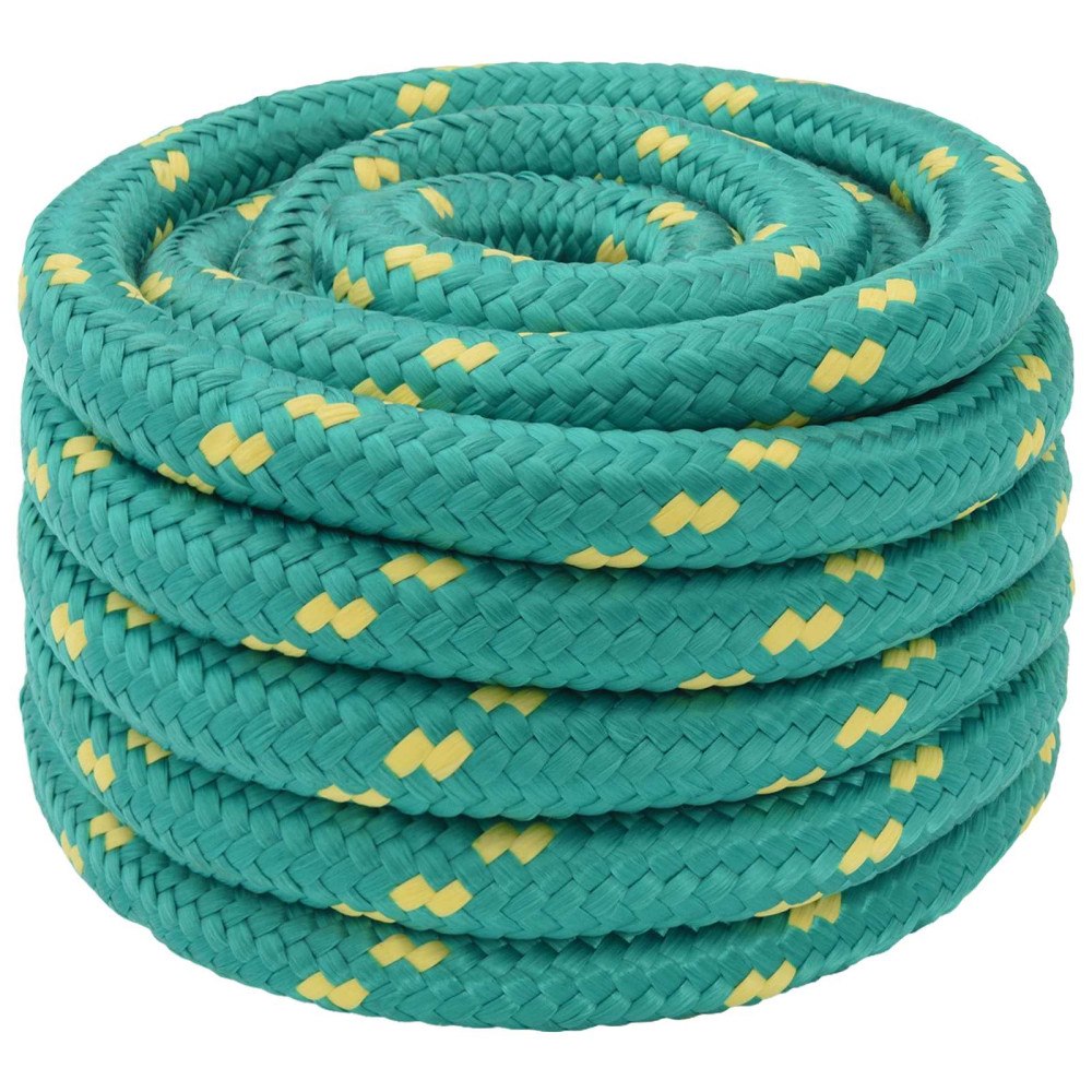 vidaXL Mångsidigt bruksrep 30 mm 50 m Grön PP 5400 kg Maxbelastning
