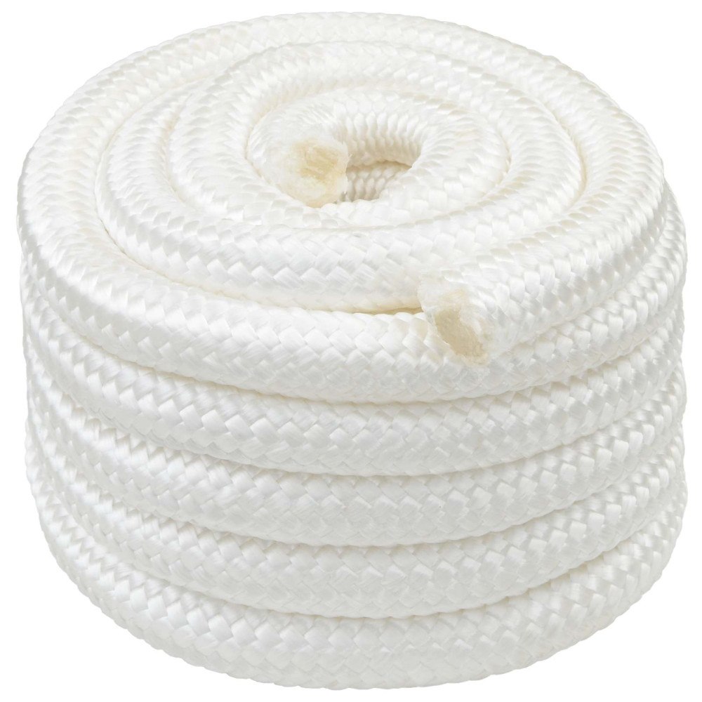 vidaXL Mångsidigt bruksrep 30 mm 50 m Vit PP 5400 kg Maxbelastning