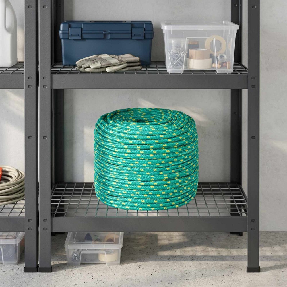 vidaXL Mångsidigt bruksrep 20 mm 25 m Grön PP 2400 kg Maxbelastning