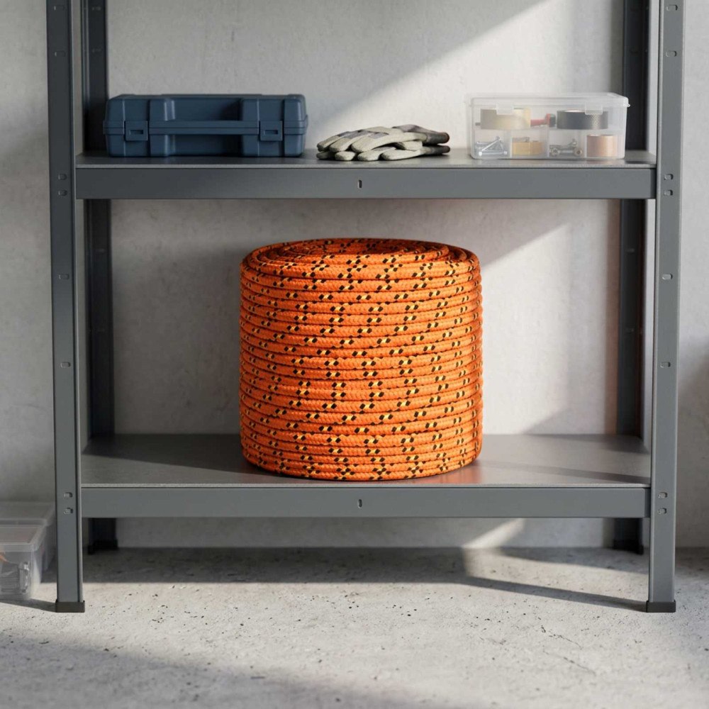 vidaXL Mångsidigt bruksrep 10 mm 25 m Orange PP 645 kg Maxbelastning