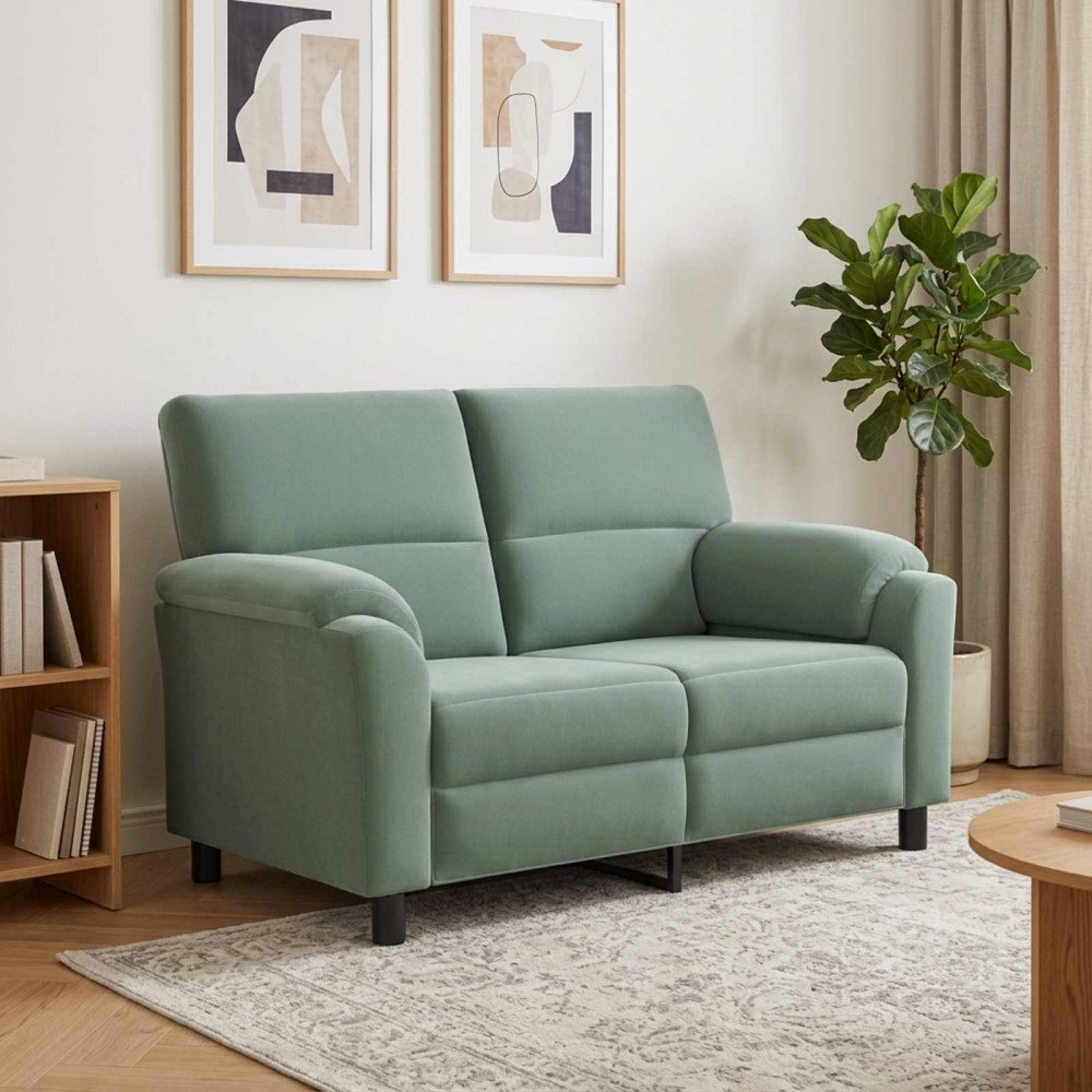 vidaXL Soffa Havgrön 154 x 85 x 93 cm Sammet