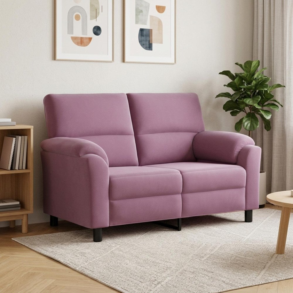 vidaXL Soffa Lila 154 x 85 x 93 cm Sammet