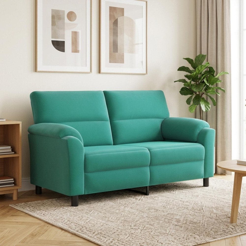 vidaXL Soffa Turkos 174 x 85 x 93 cm Sammet
