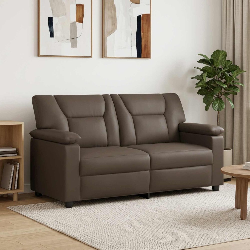 vidaXL Soffa Grå 171 x 85 x 93 cm Konstläder