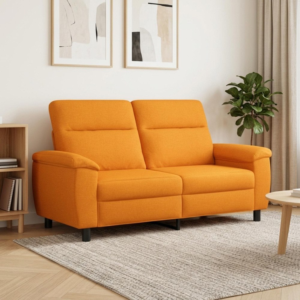vidaXL Soffa Mörkgul 178 x 90 x 95 cm Tyg