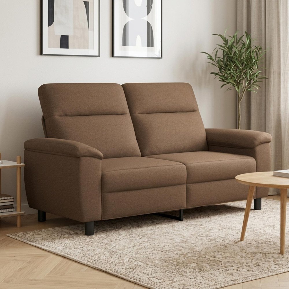 vidaXL Soffa Brun 178 x 90 x 95 cm Tyg