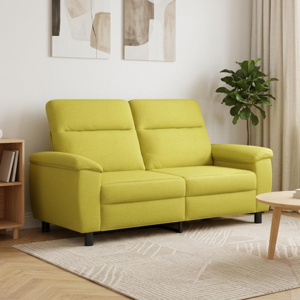 vidaXL Soffa Ljusgrön 178 x 90 x 95 cm Tyg