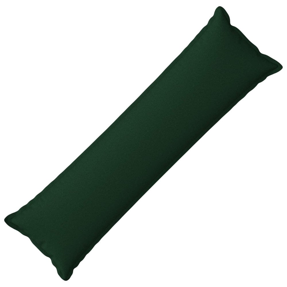 vidaXL Kuddöverdrag HOUTEN Mörkgrön 40 x 145 cm Faux Linne