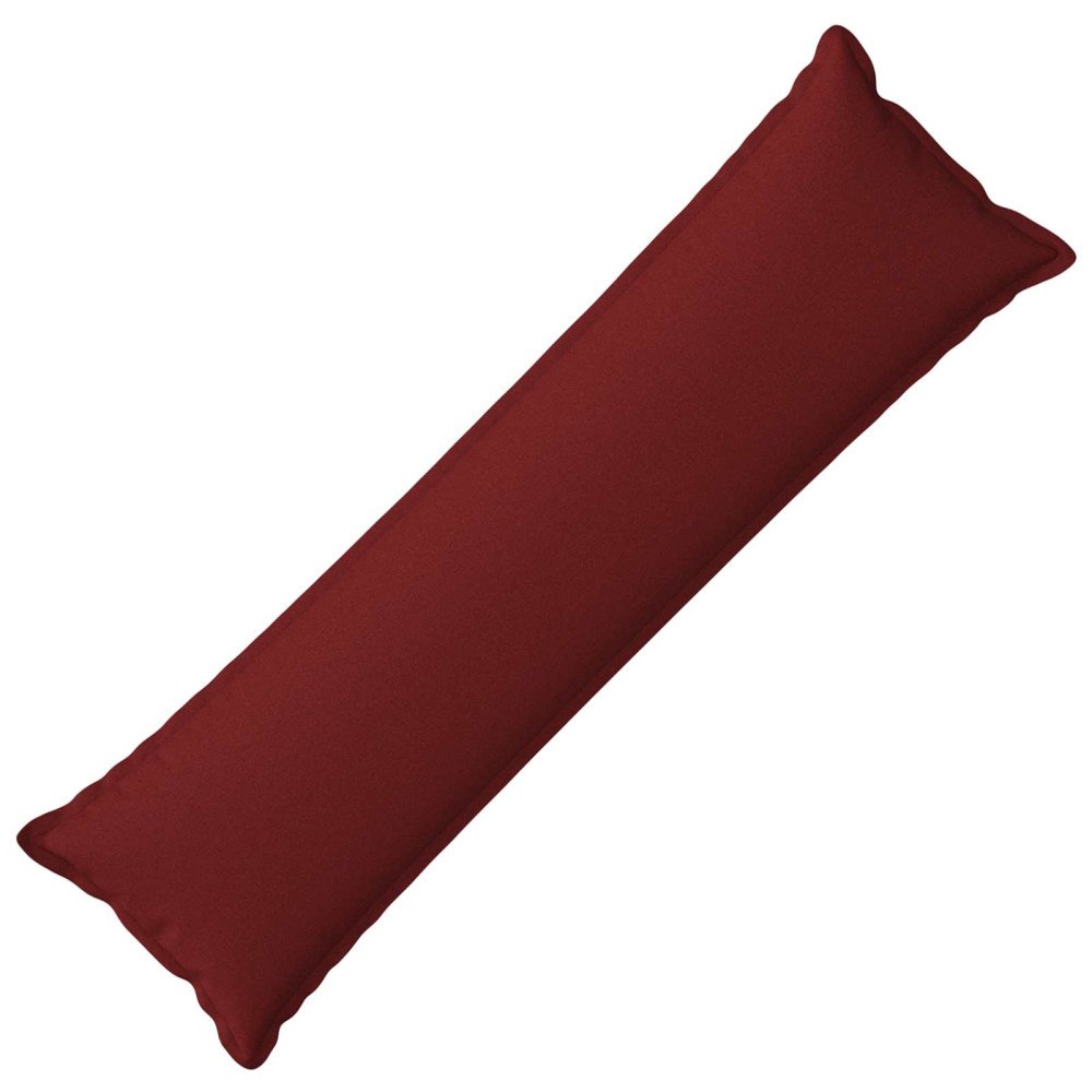 vidaXL Kuddöverdrag HOUTEN Vinröd 40 x 145 cm Faux Linne