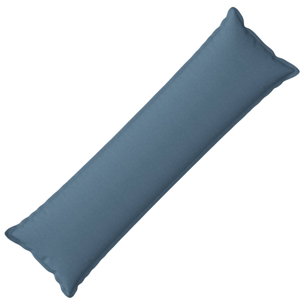 vidaXL Kuddöverdrag HOUTEN Jeansblå 40 x 145 cm Faux Linne