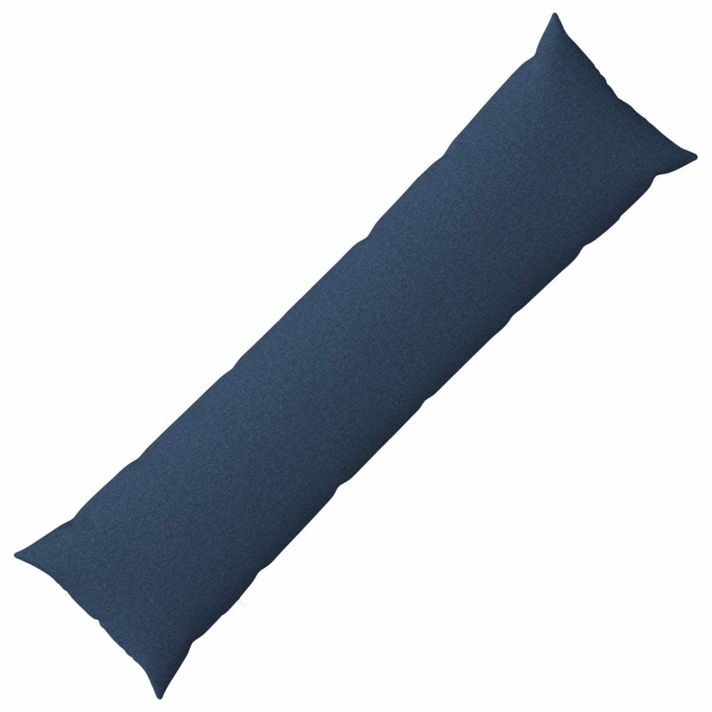 vidaXL Kudde med kudde HEERLEN Blå 40 x 145 cm Tyg