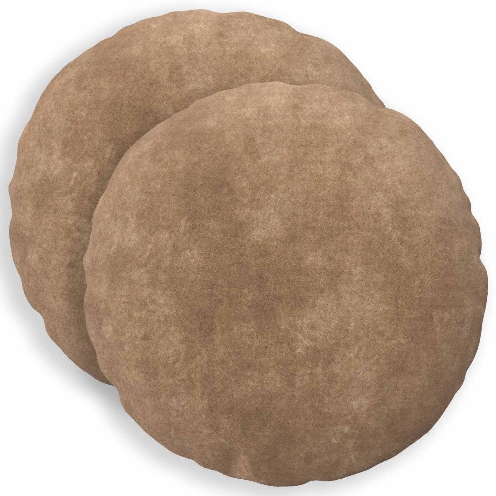 vidaXL Kudde med kudde HEERLEN 2 st Taupe Mikrofiber Fleece