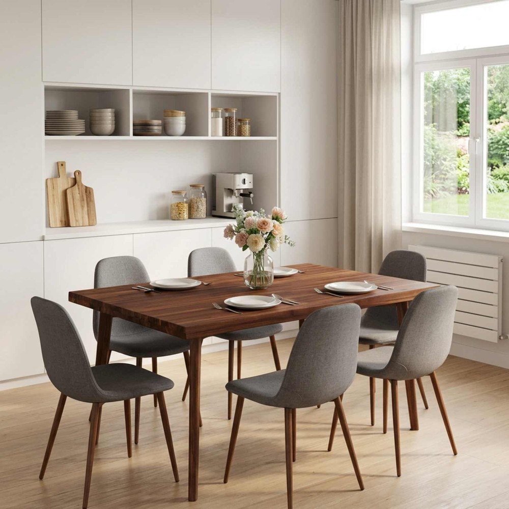 vidaXL Rektangulärt Bordsskiva 100 x 80 x 3,2 cm Rektangulär