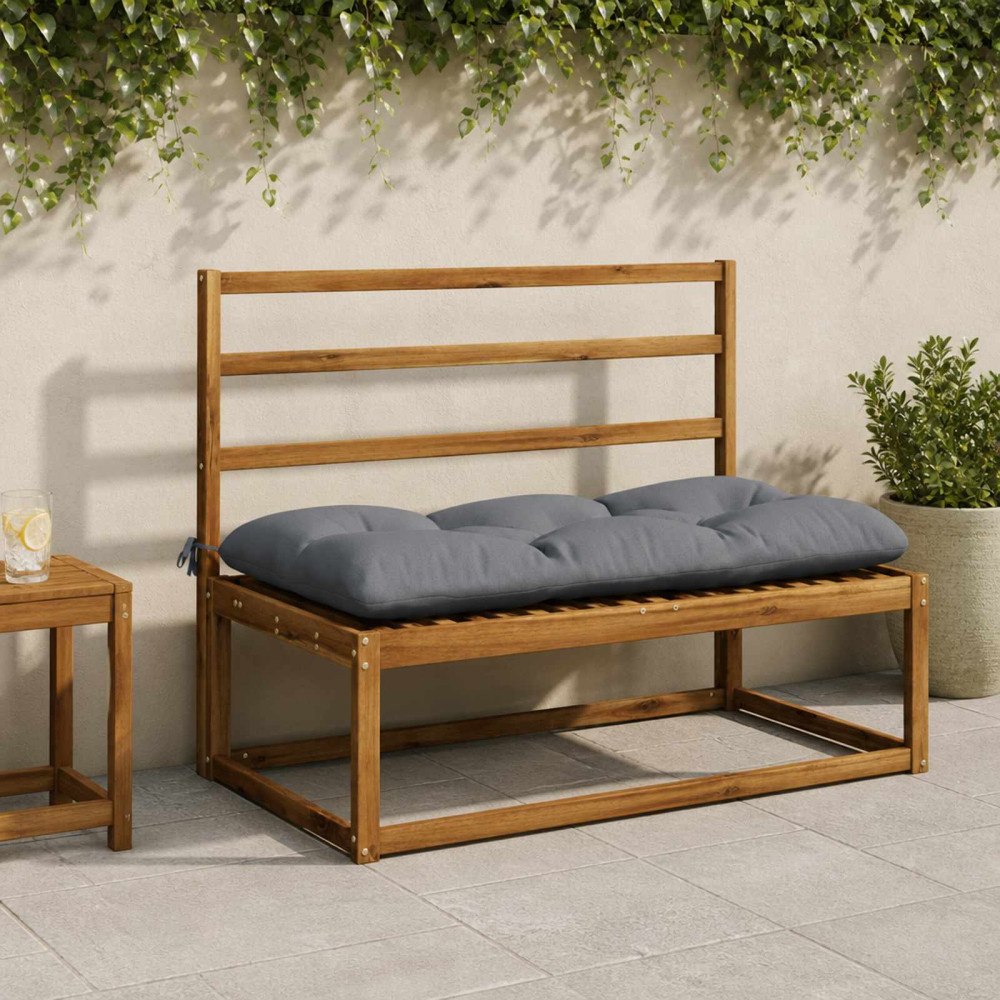 vidaXL Bänk kudde VIANEN 100% Polyester Blå 100 x 60 x 12 cm