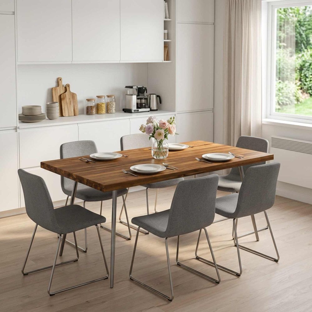vidaXL Rektangulärt Bordsskiva 120 x 70 x 3,2 cm Rektangulär