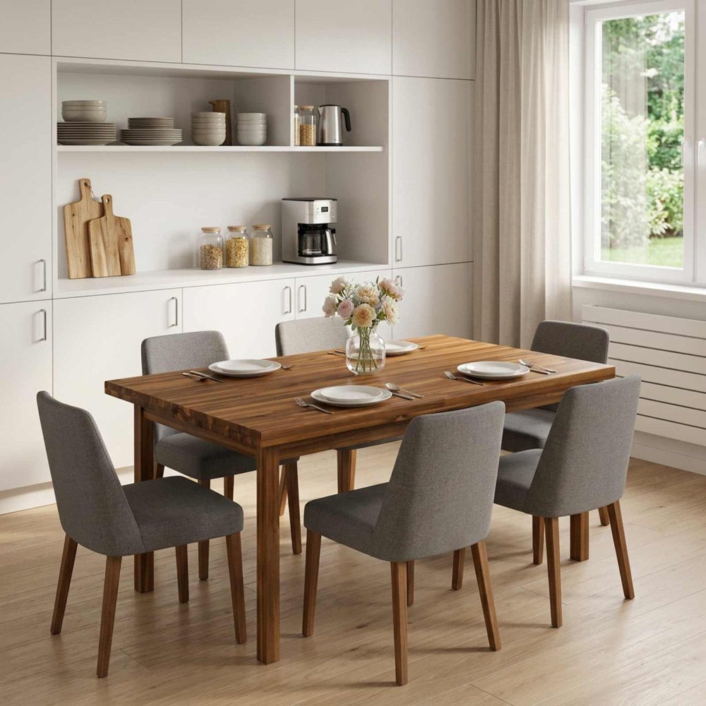 vidaXL Rektangulärt Bordsskiva 80 x 80 x 3,2 cm Fyrkantig