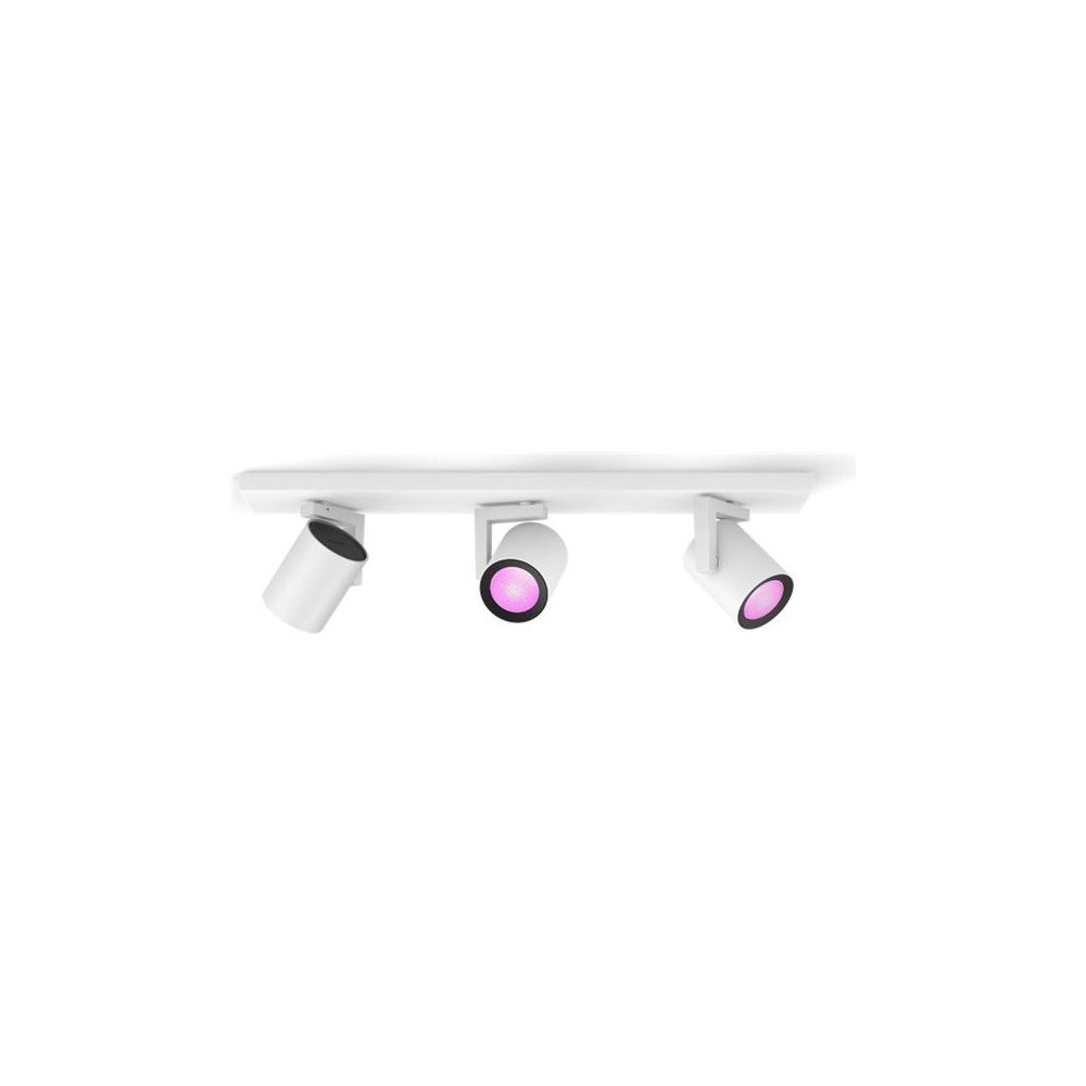 Philips Philips Hue White and Color Ambiance Argenta - spotlight - LED-spotlight x 3 - GU10 - 4.2 W - 16 miljoner färger - 2000-...