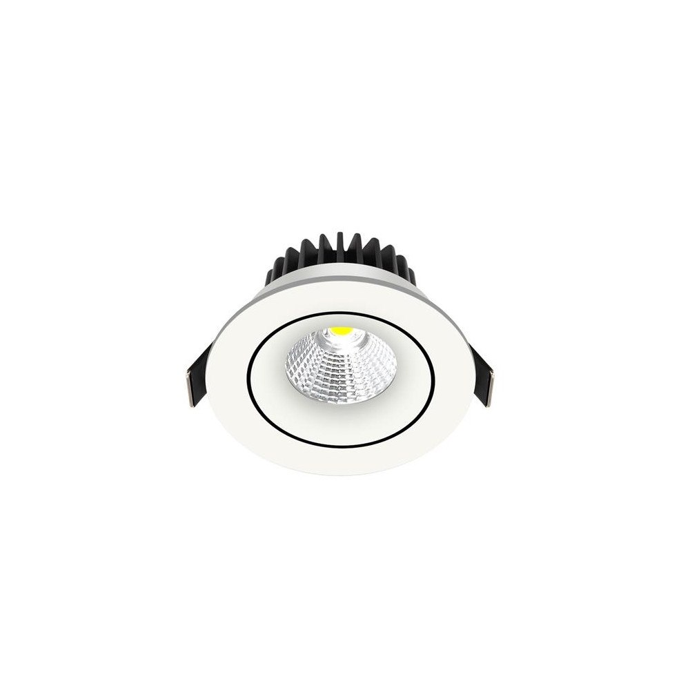 Nordtronic Nordtronic Velia Tilt LED-downlight 850 lm DTW 12,7 W 1800-3...