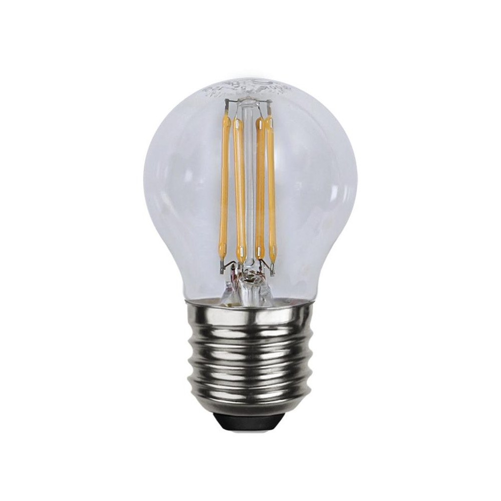 STAR TRADING LED-lampa E27 klot clear 2700K