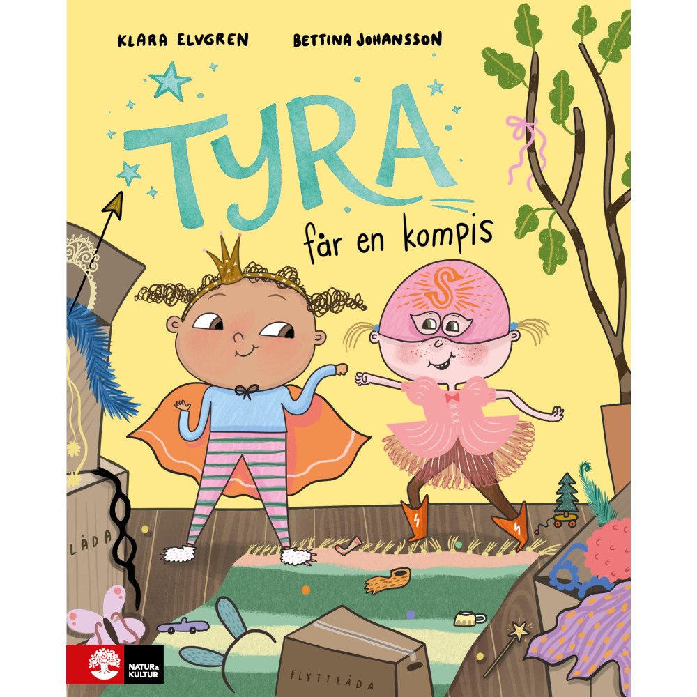 Klara Elvgren Tyra får en kompis (inbunden)