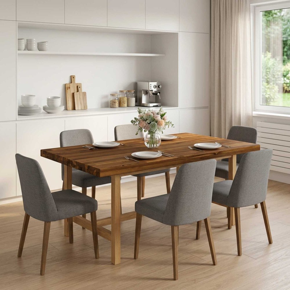 vidaXL Rektangulärt Bordsskiva 110 x 60 x 3,2 cm Rektangulär