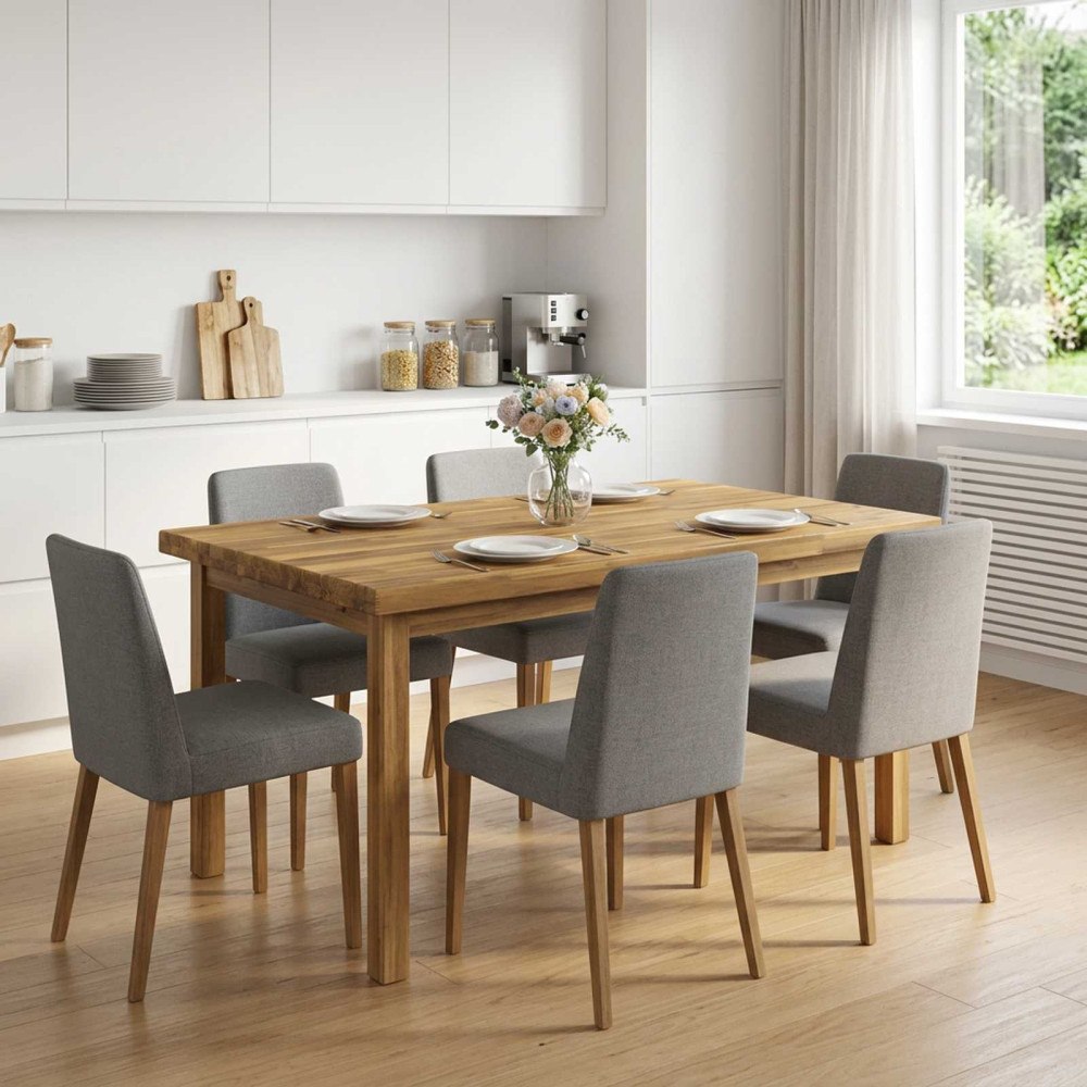 vidaXL Rektangulärt Bordsskiva 110 x 60 x 3,2 cm Rektangulär