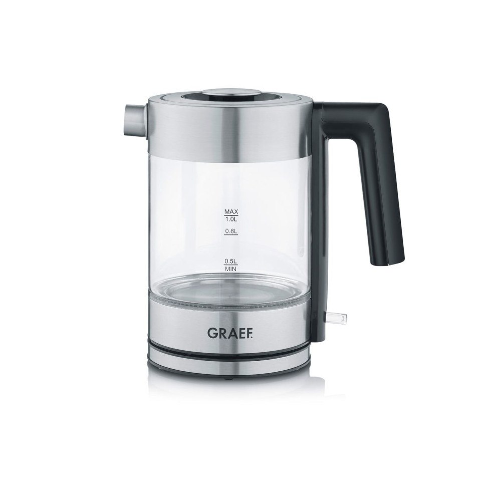 Graef Graef WK300, 1 L, 2000 W, Black, Stainless steel, Transparen...