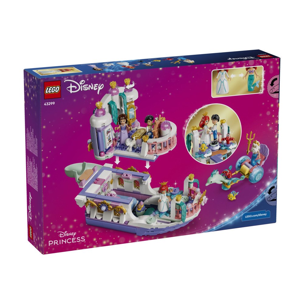 LEGO LEGO Disney 43299 - Ariel's Royal Wedding Boat - byggsats