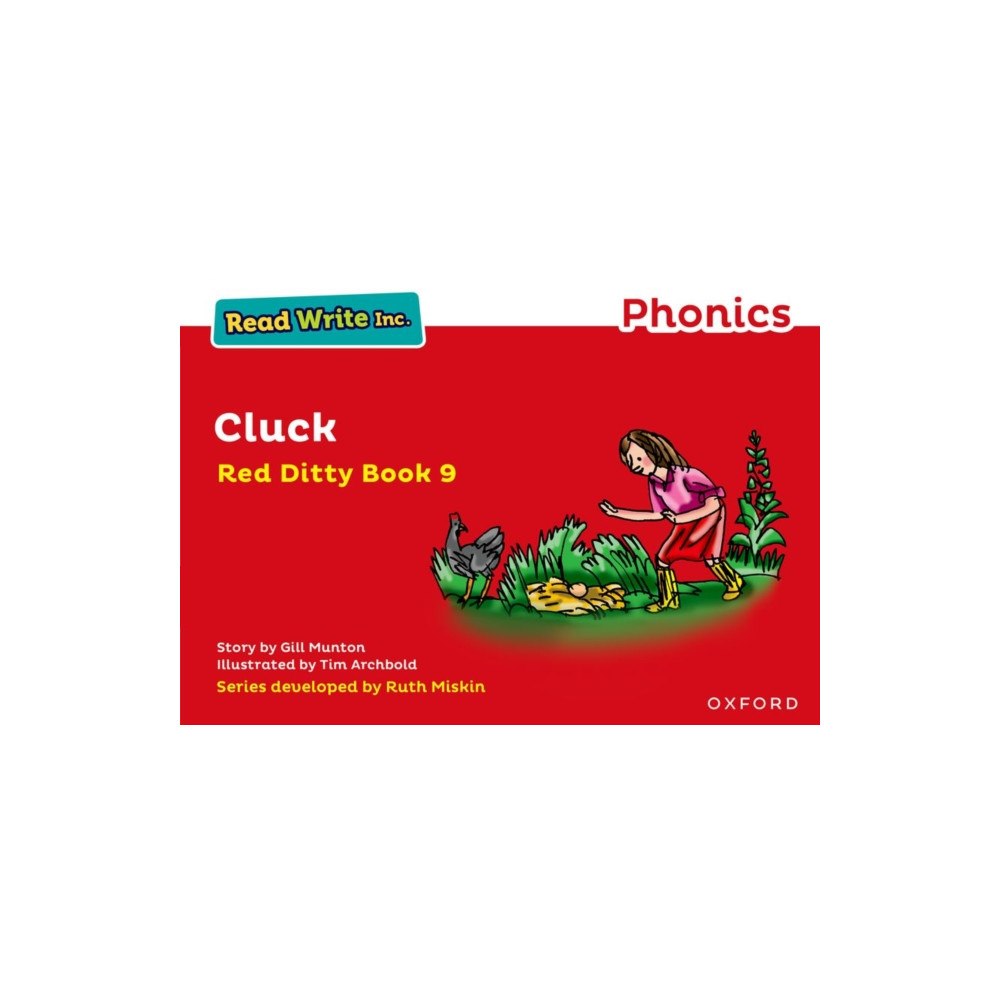 Oxford University Press Read Write Inc. Phonics: Cluck (Red Ditty Book 9) (häftad, eng)