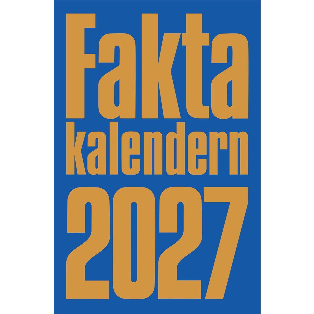 Bokförlaget Semic Faktakalendern 2027 (häftad)