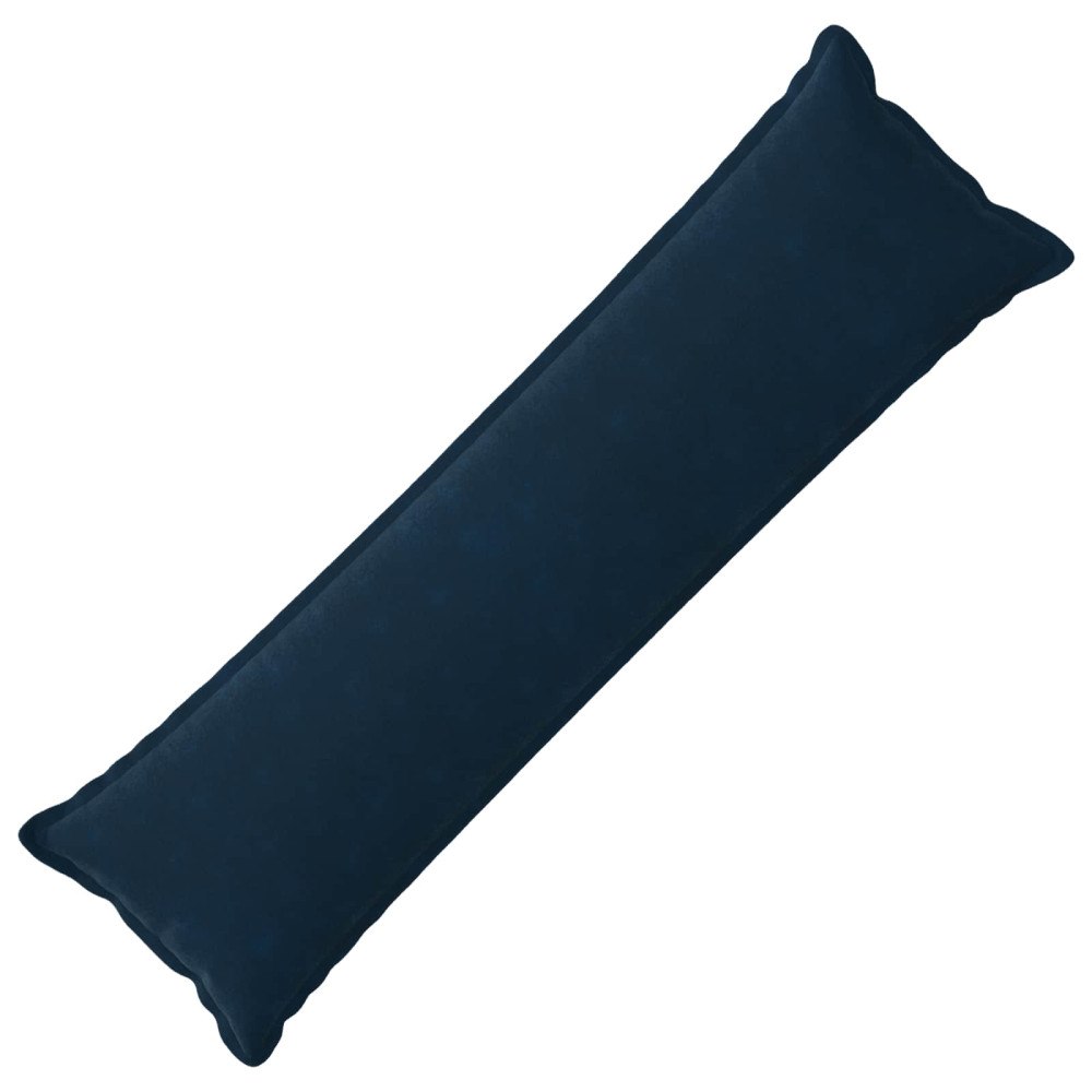vidaXL Kudde med kudde HOUTEN Blå 40 x 145 cm Mikrofiber Fleece