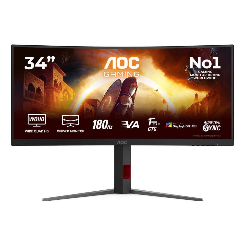 AOC AOC Gaming CU34G4CA - G4 Series - LED-skärm - böjd - 34" - HDR