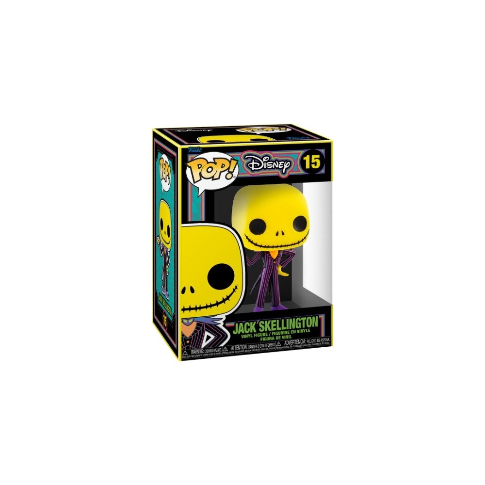 FUNKO Funko Pop Jack Skellington vinylfigur, Disney NBC Blacklight
