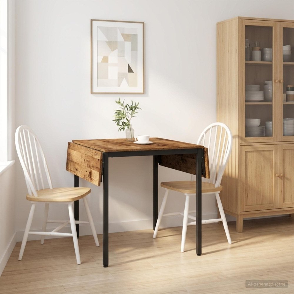 vidaXL Utbyggbart matbord 120 x 81,5 x 75 cm Konstruerat trä